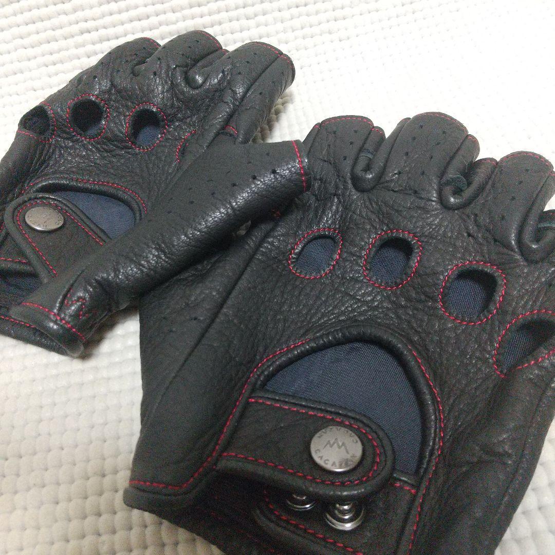 職人技！CACAZAN 高級ドライビンググローブ Lサイズ DDR-040 鹿革