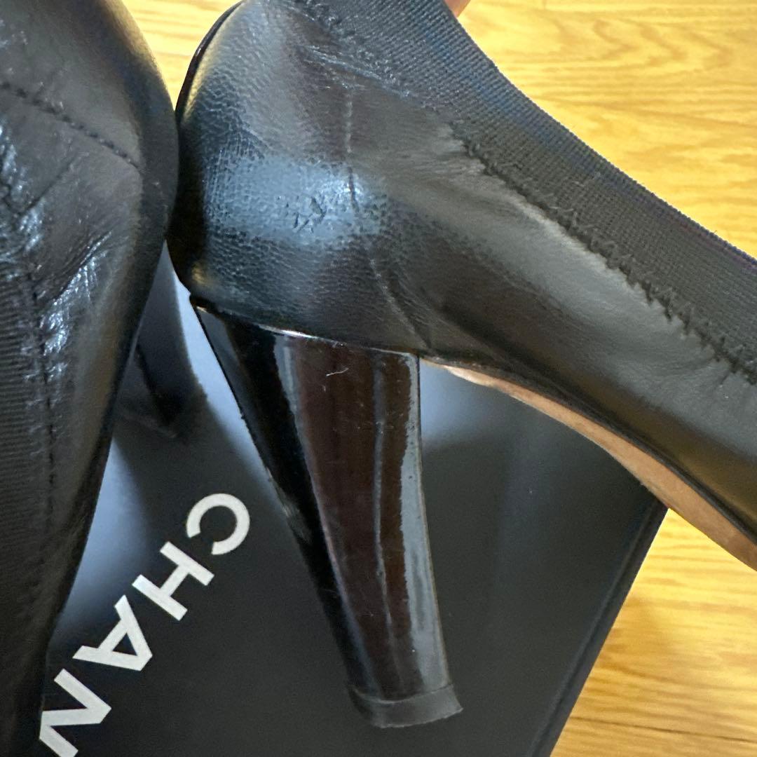 CHANEL ブラック パンプス 36サイズ