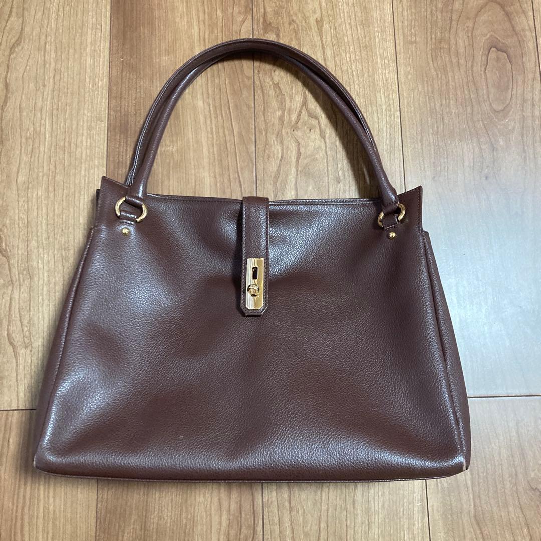 HAMANO トートバッグ A4 茶色