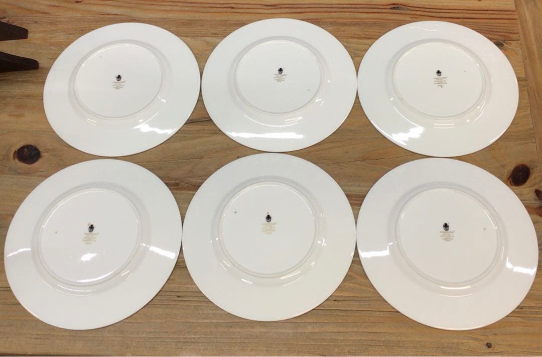 フロレンティーン ターコイズ オーバルプレート×1+22㎝プレート6枚セット