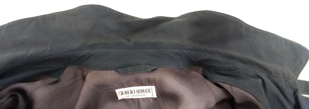 GIORGIO　ARMANI　ジョルジオアルマーニ　ステンカラーコート