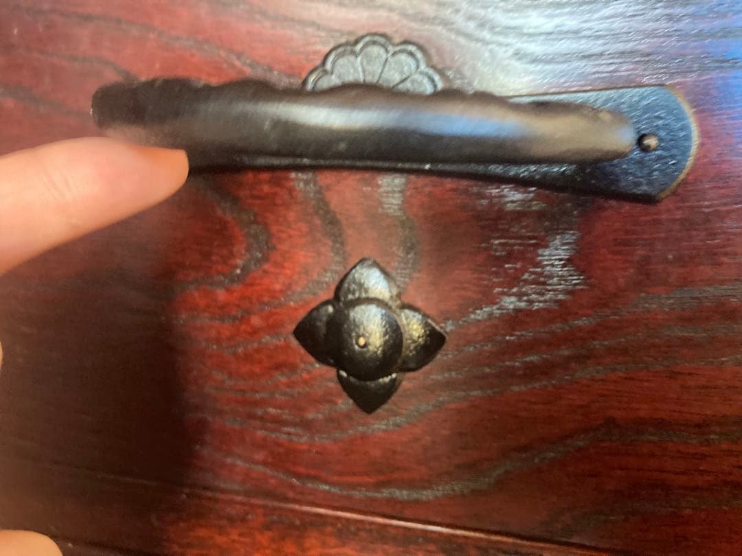 送料込　欅産業タンス