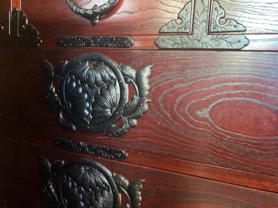 送料込　欅産業タンス