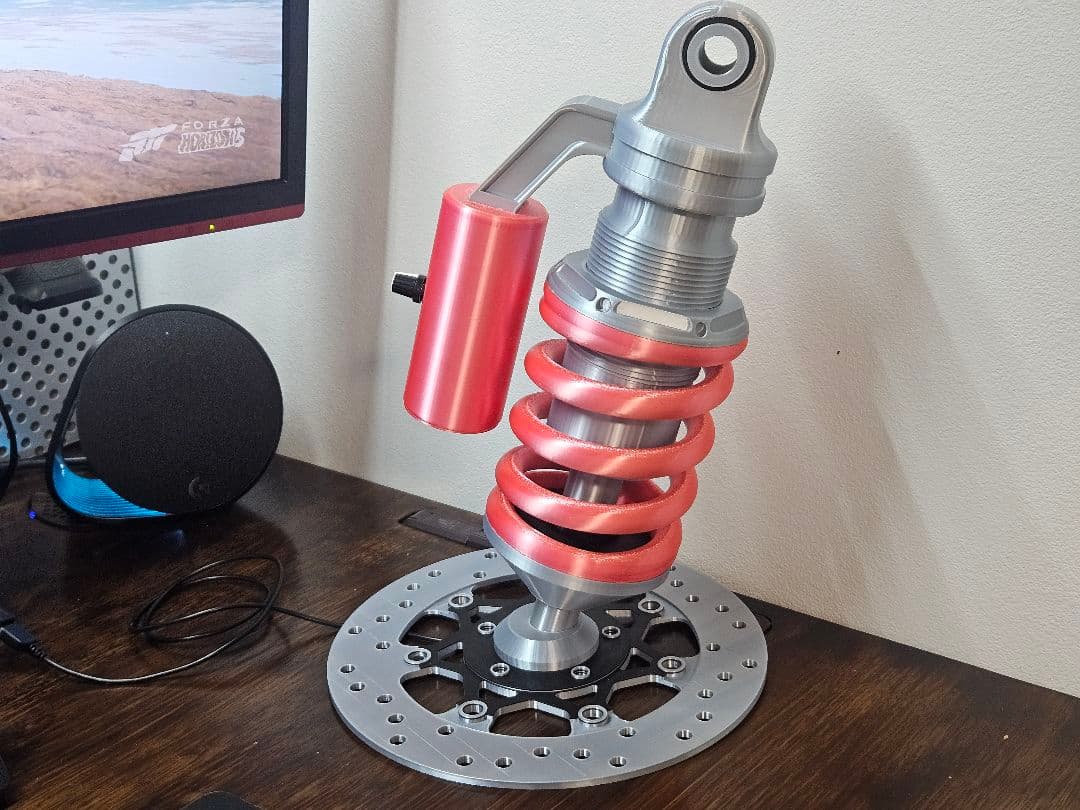 ショックアブソーバー型LEDランプ