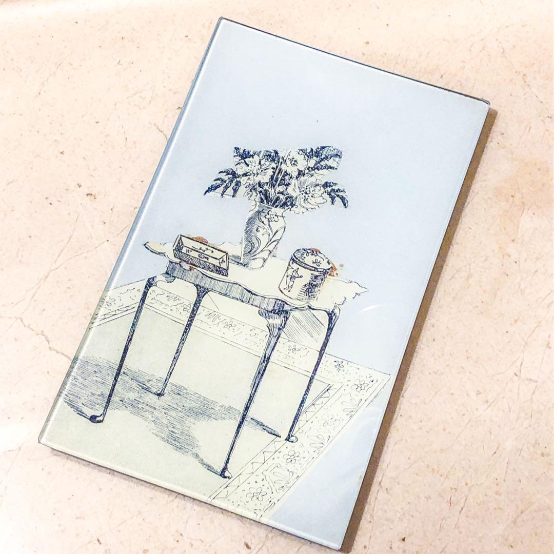 JOHN DERIAN ジョンデリアン　デコパージュトレイ　スクエア￼