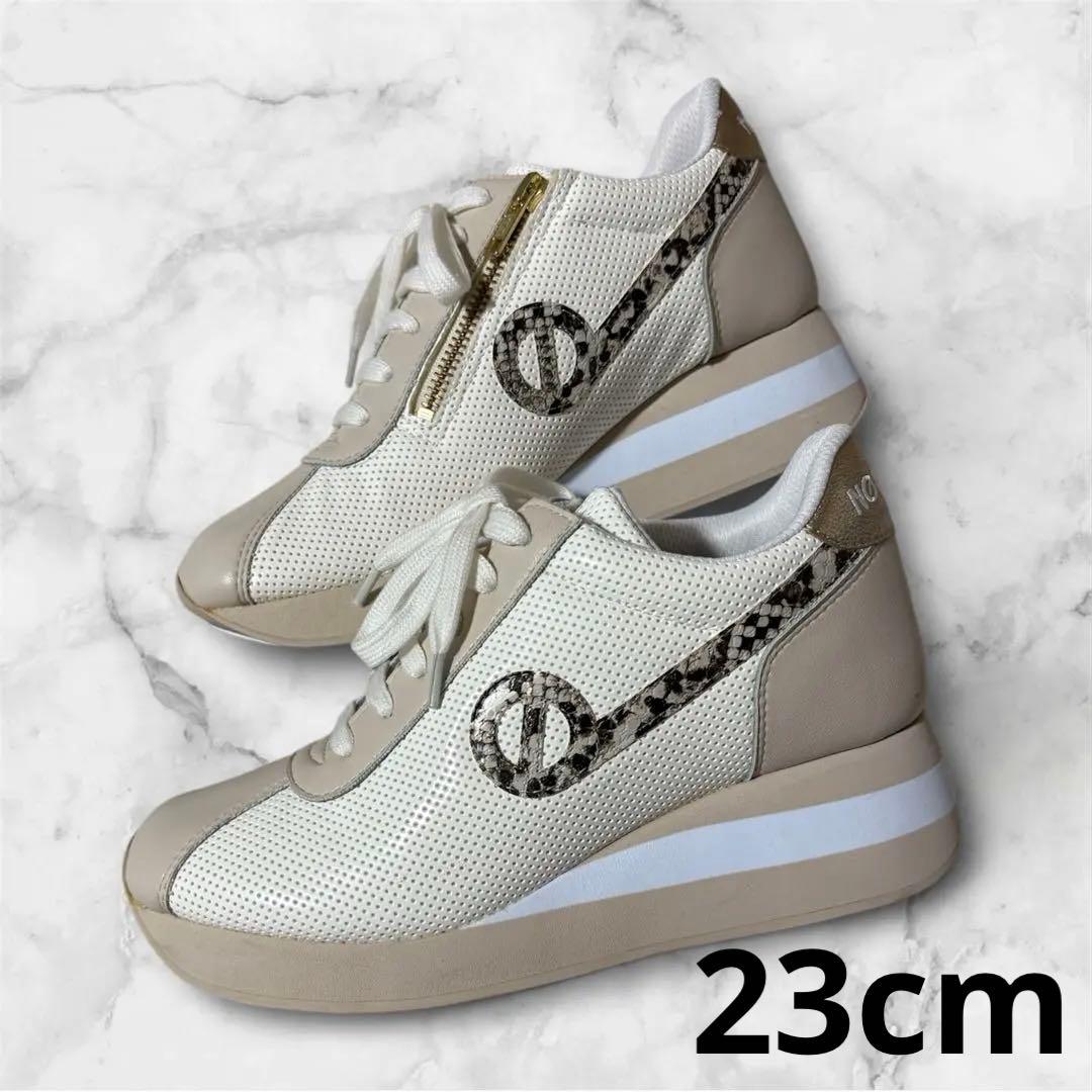 新品 NO NAME ノーネーム スピードジョガー サンド パイソン柄23cm