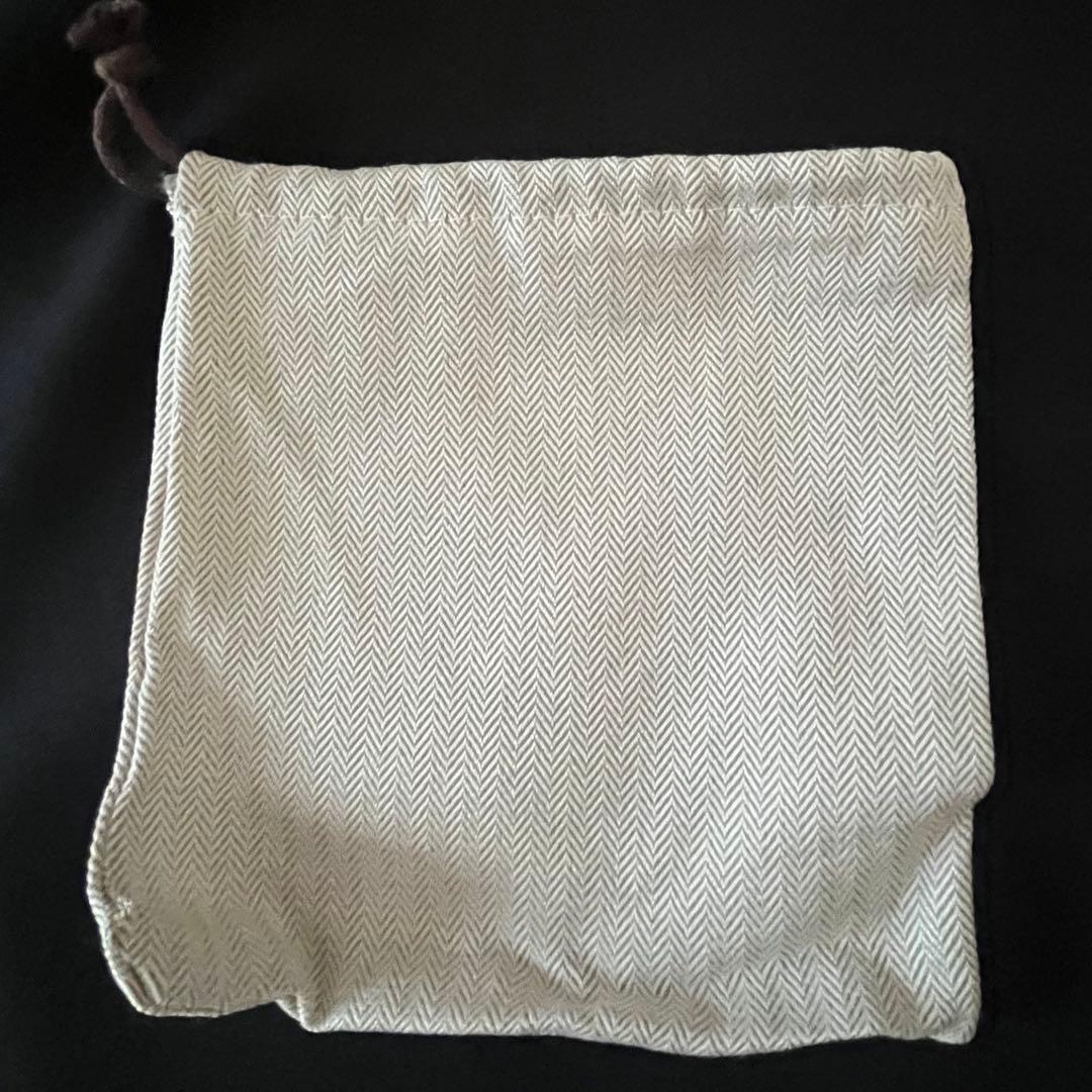 新品未使用　タグ付き　エルメス　ツイリー　レザーフリンジ　付属巾着付き