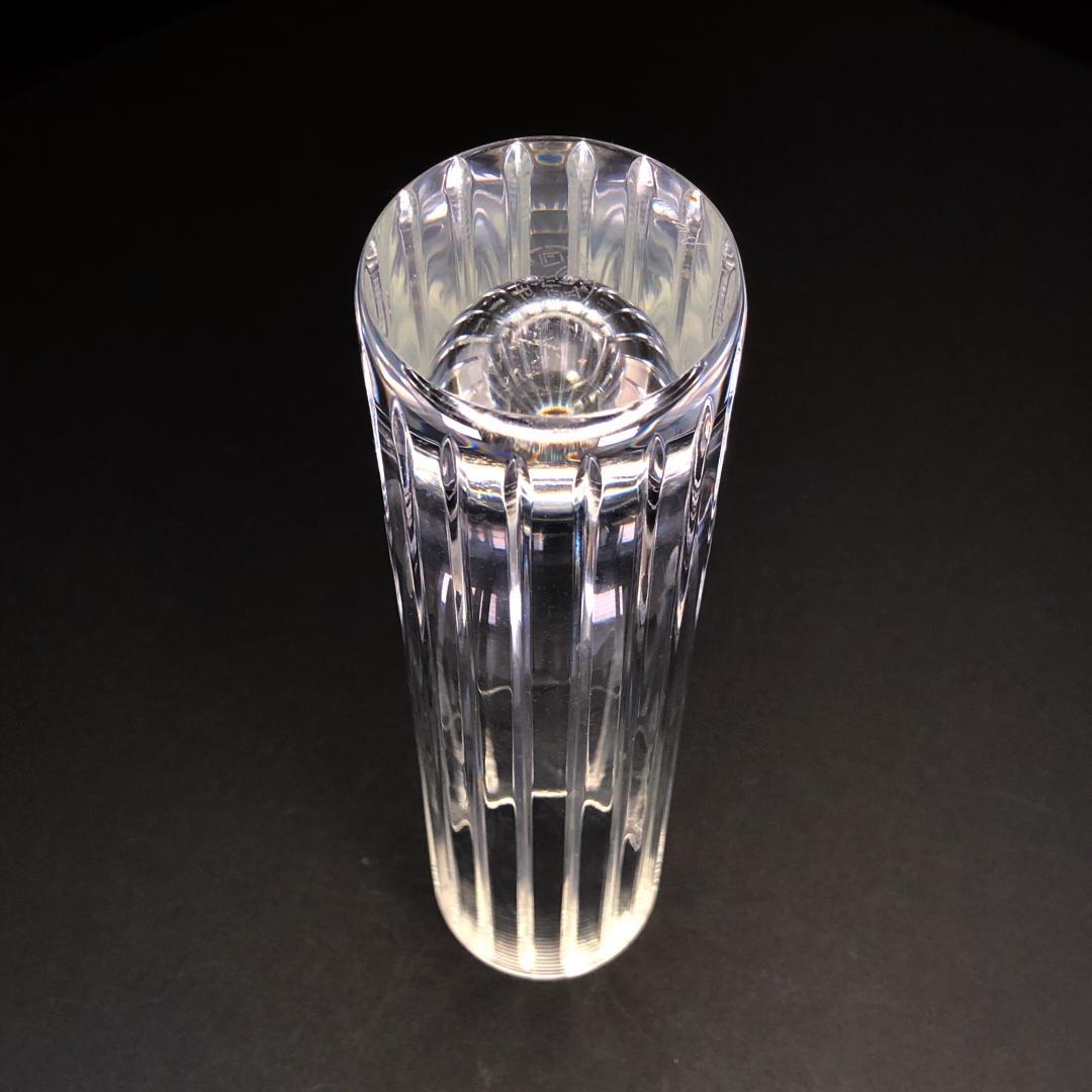 【美品・箱付き】バカラ／バカラ ハーモニー フラワーベース 花瓶／BC425