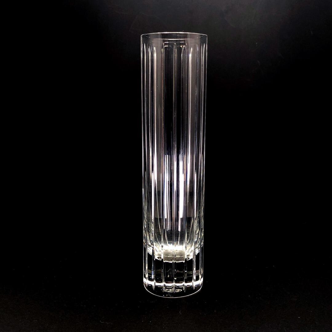 【美品・箱付き】バカラ／バカラ ハーモニー フラワーベース 花瓶／BC425