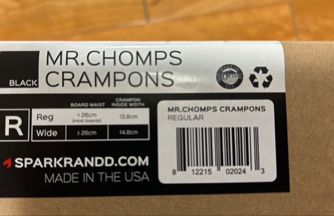 SPARK R&D Mr.Chomps スプリットボード用 クランポン