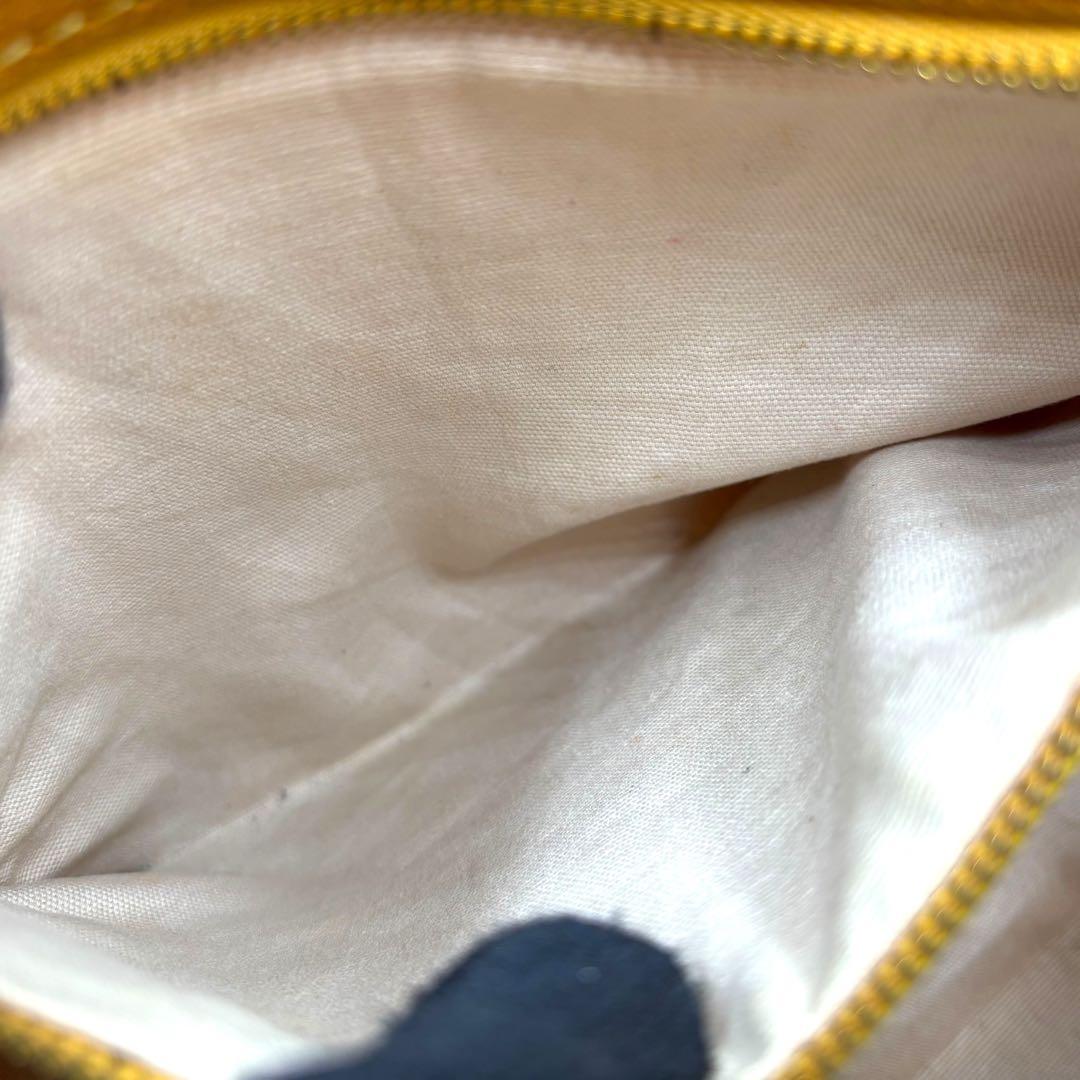 【美品】トリーバーチ　ボストン型トートバッグ　キルティング　ロゴ金具　黄色大容量