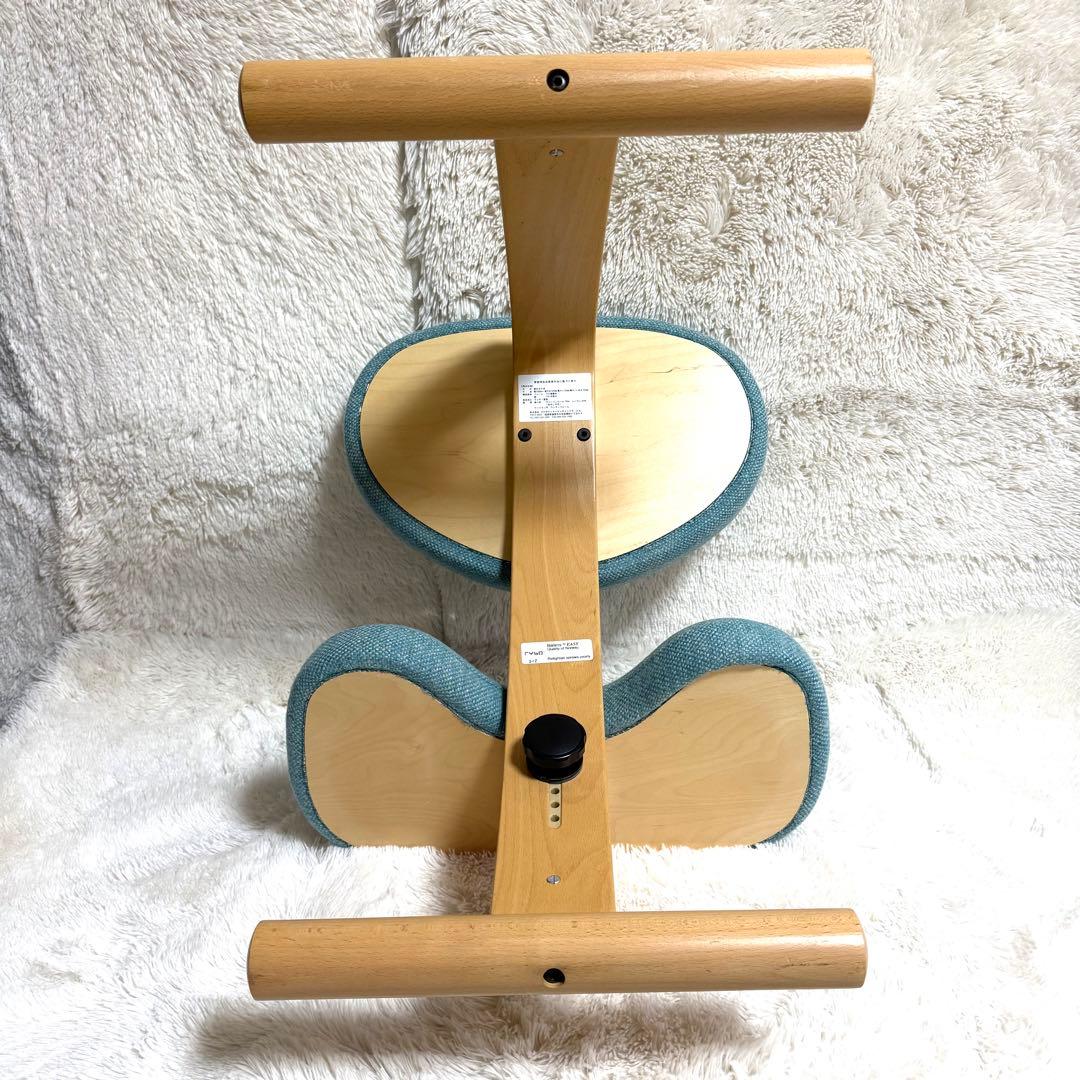 【美品】バランスチェア イージー balans Easy ネイビー　リボ