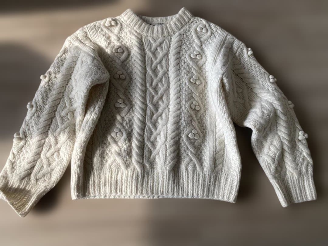 s*s様 最終値下げNKNIT bubble cable hand KNIT