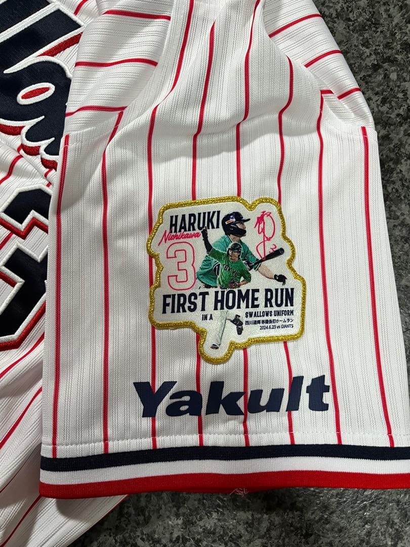 西川遥輝　ヤクルトスワローズ　限定　ユニフォーム