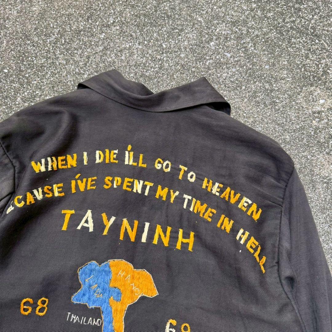 希少 60s ベトジャン スーベニアジャケット ヴィンテージ オリジナル L相当