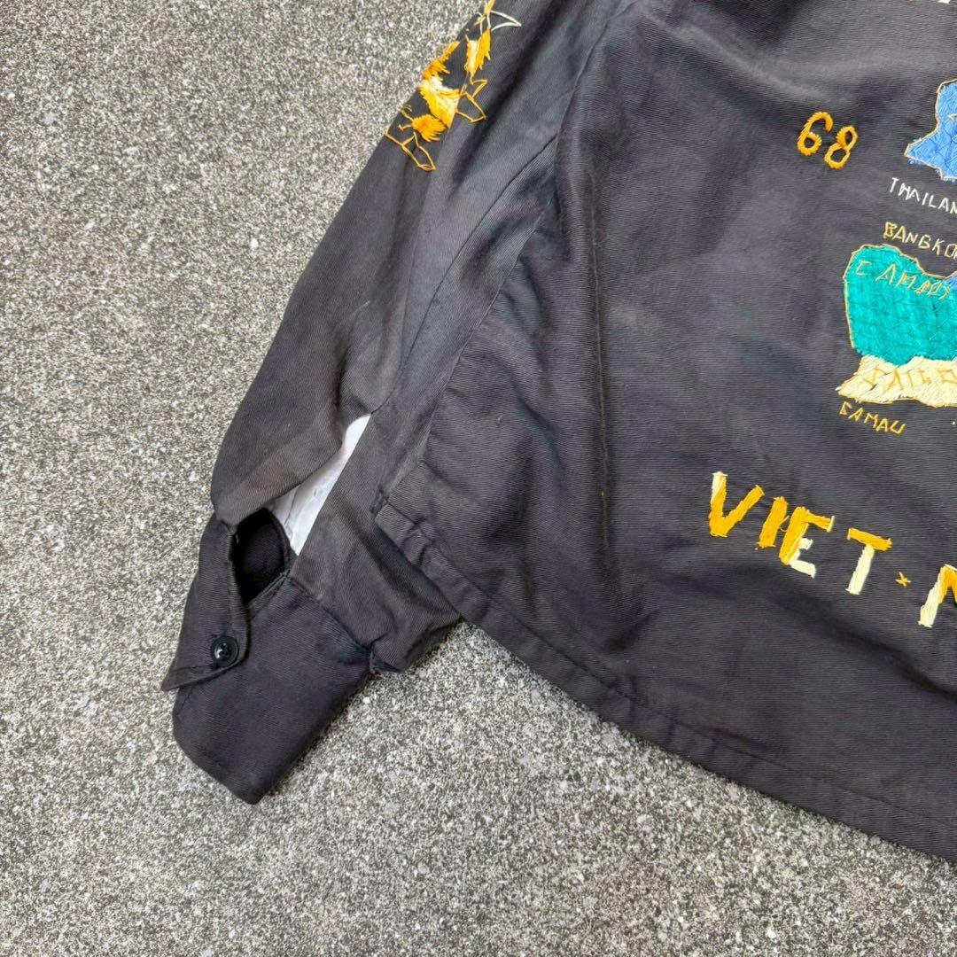希少 60s ベトジャン スーベニアジャケット ヴィンテージ オリジナル L相当
