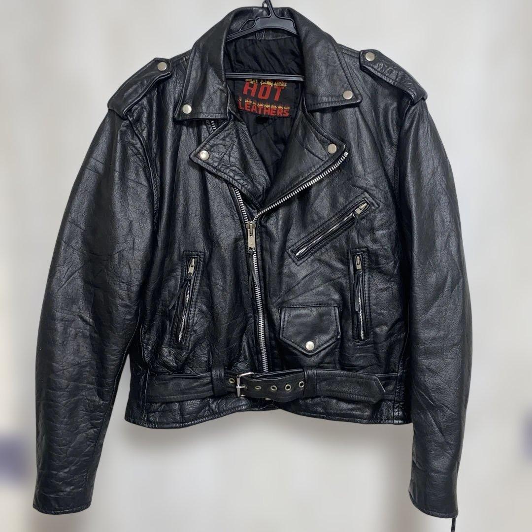 本革 Hot leathers レザー クラシック ダブルライダース XXL