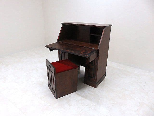 和光 樺材ライティングビューロー　 ライティングデスク/書斎デスク/ワークデスク