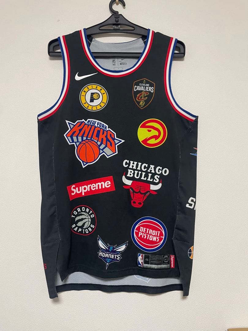 Supreme NBA NIKE コラボ　ゲームシャツ　バスケタンクトップ