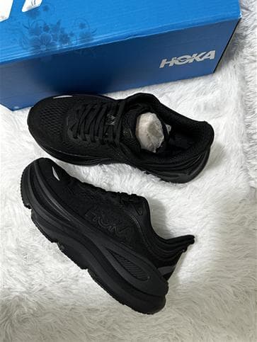 Hoka OneOne Bondi 9 スニーカー 24cm ブラック