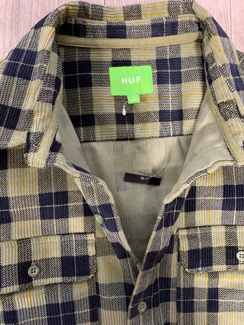 HUF コーデュロイシャツ