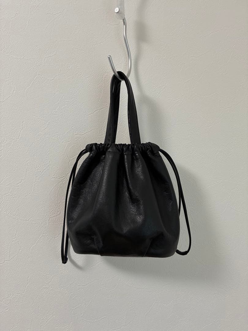 tideway 巾着バッグ MASSU KINCHAKU TOTE ブラック