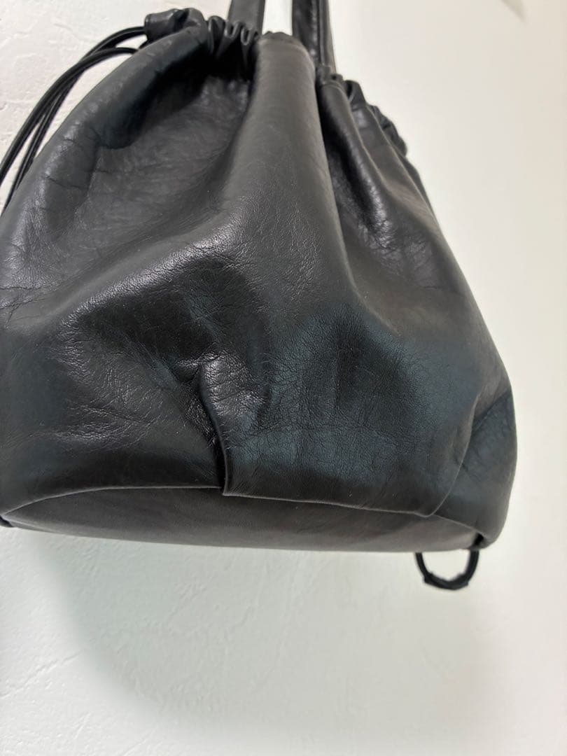tideway 巾着バッグ MASSU KINCHAKU TOTE ブラック
