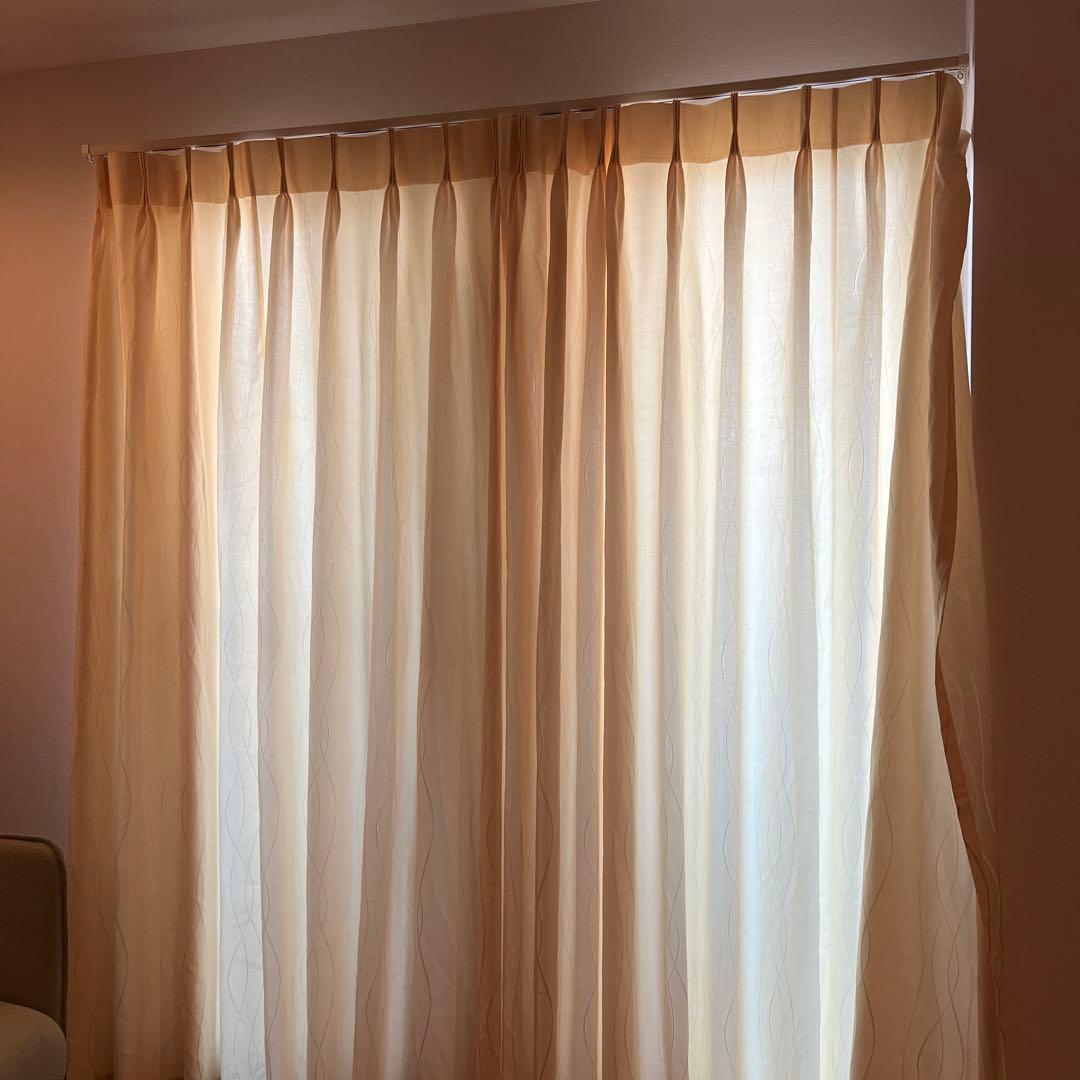 カーテン　　大塚家具　　　匿名配送　送料込み