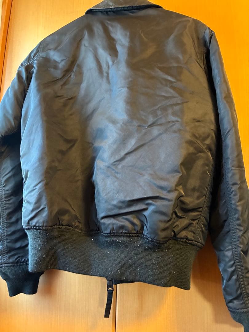 アルファ ALPHA CWU-45Pタイプ フライトジャケット ブラック M