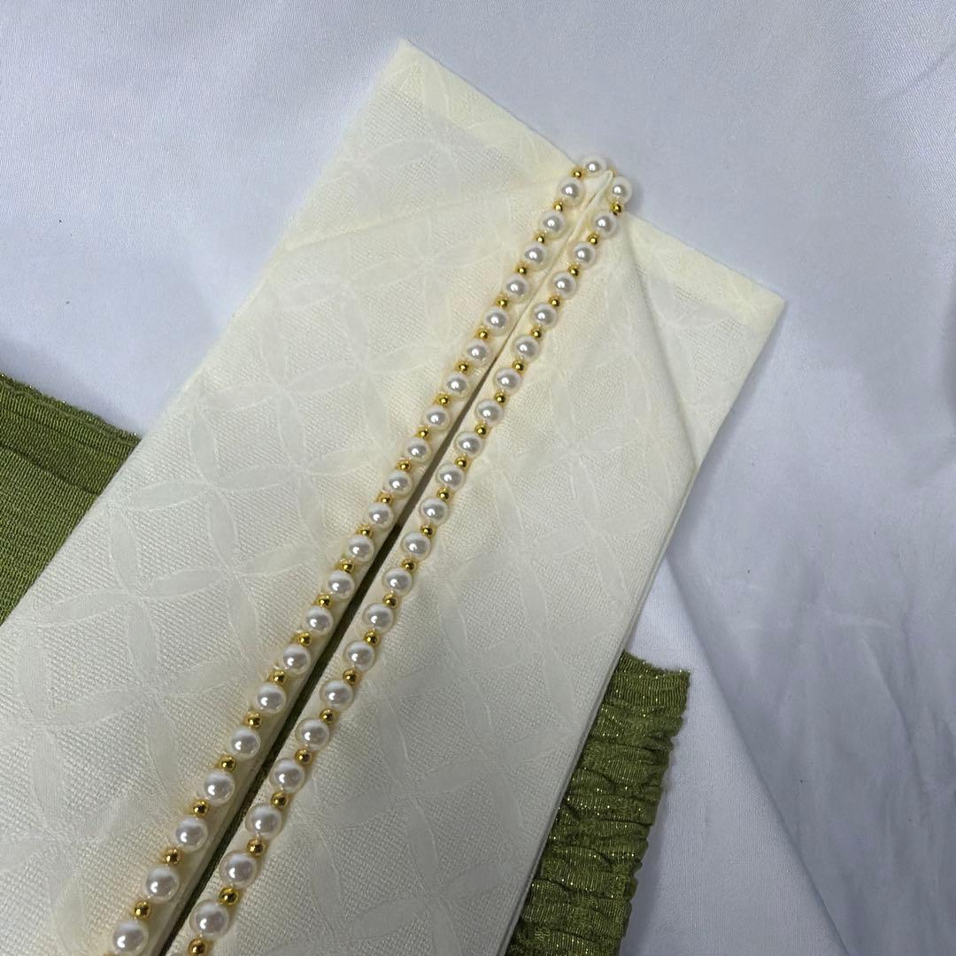 新品　振袖用　2026年モデル　帯締め　帯揚げ　半襟　重ね襟　セット