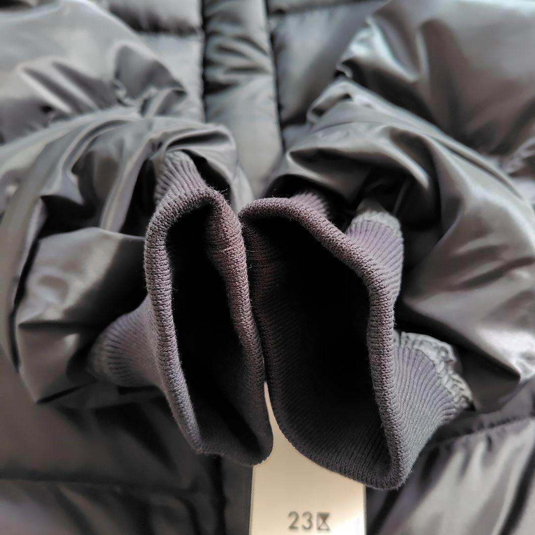 23区 ミドル丈 ダウンジャケット フード付き ネイビー