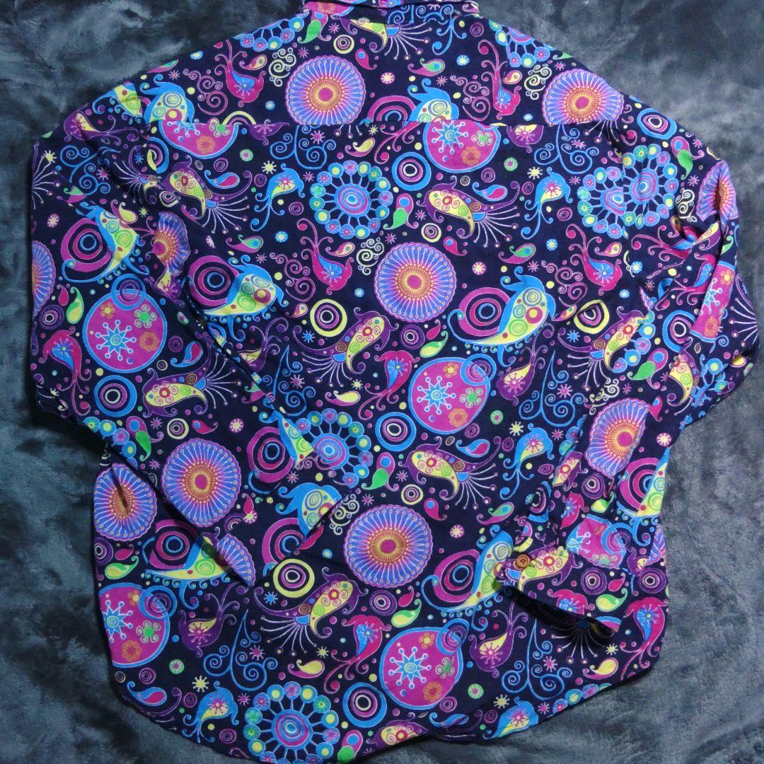 葛根湯 クレイジーシャツ オーバーサイズ 宇宙 スペース