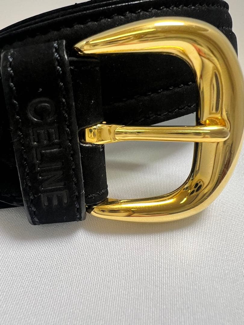 【ビンテージ】 オールドセリーヌ メンズ スエードベルト