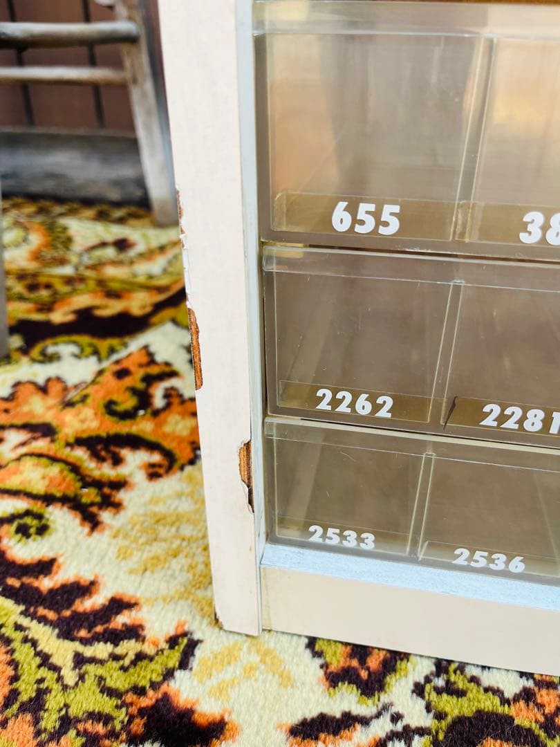 小引き出し 棚 昭和レトロ ミニキャビネット インテリア 当時物 アンティーク