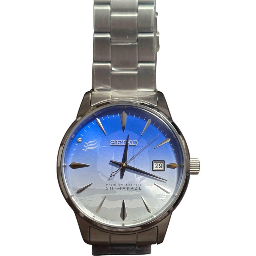 【新品】観光特急「しまかぜ」運行開始10周年記念腕時計 セイコーウオッチ