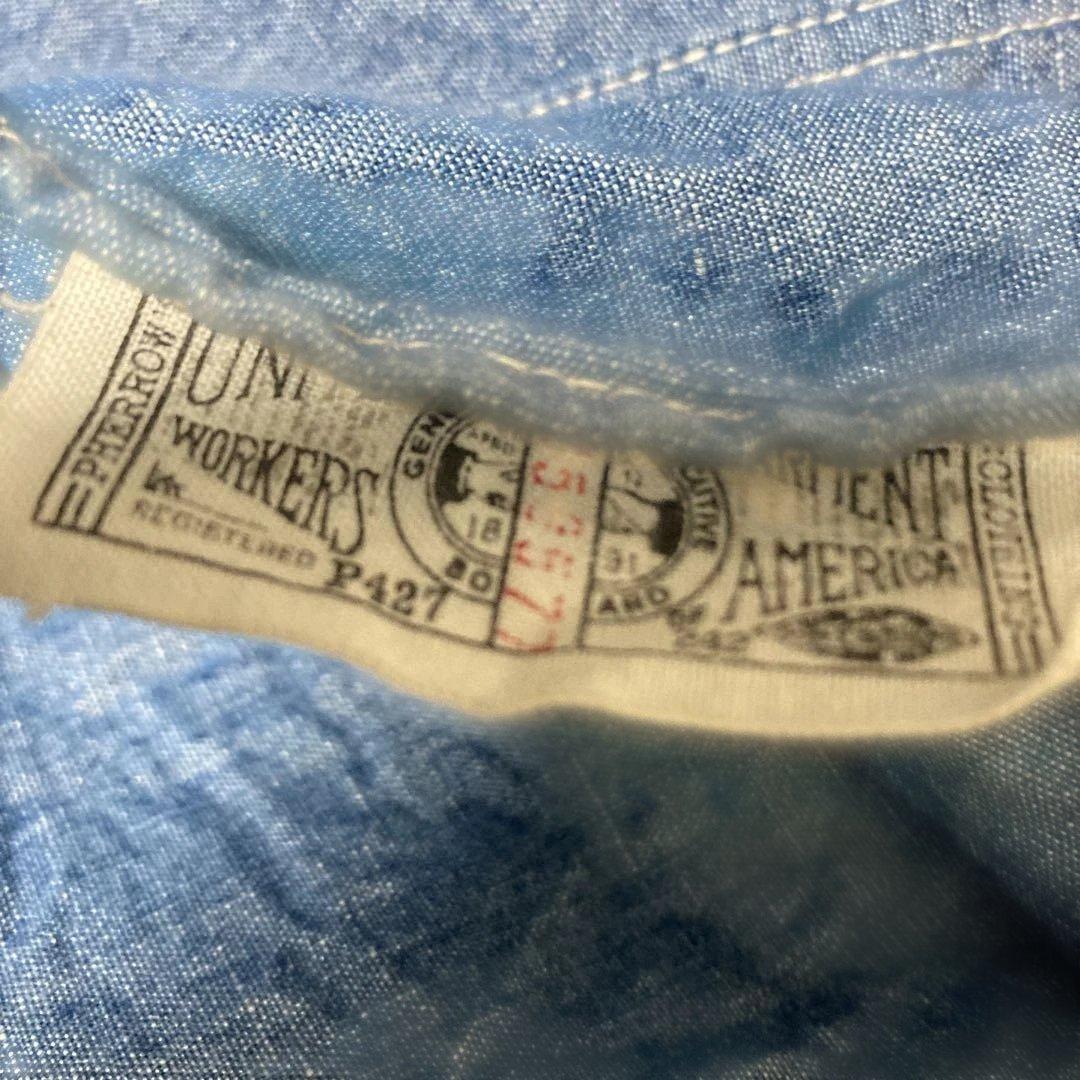 Pherrow's シャンブレーシャツ16X-Large