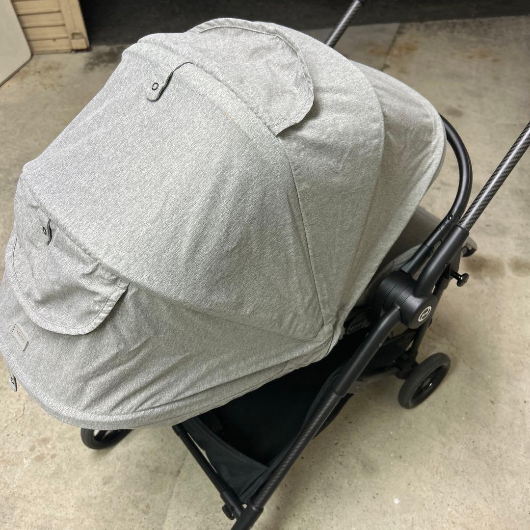 極美　cybex サイベックス　メリオ　カーボン　ソーホーグレイ