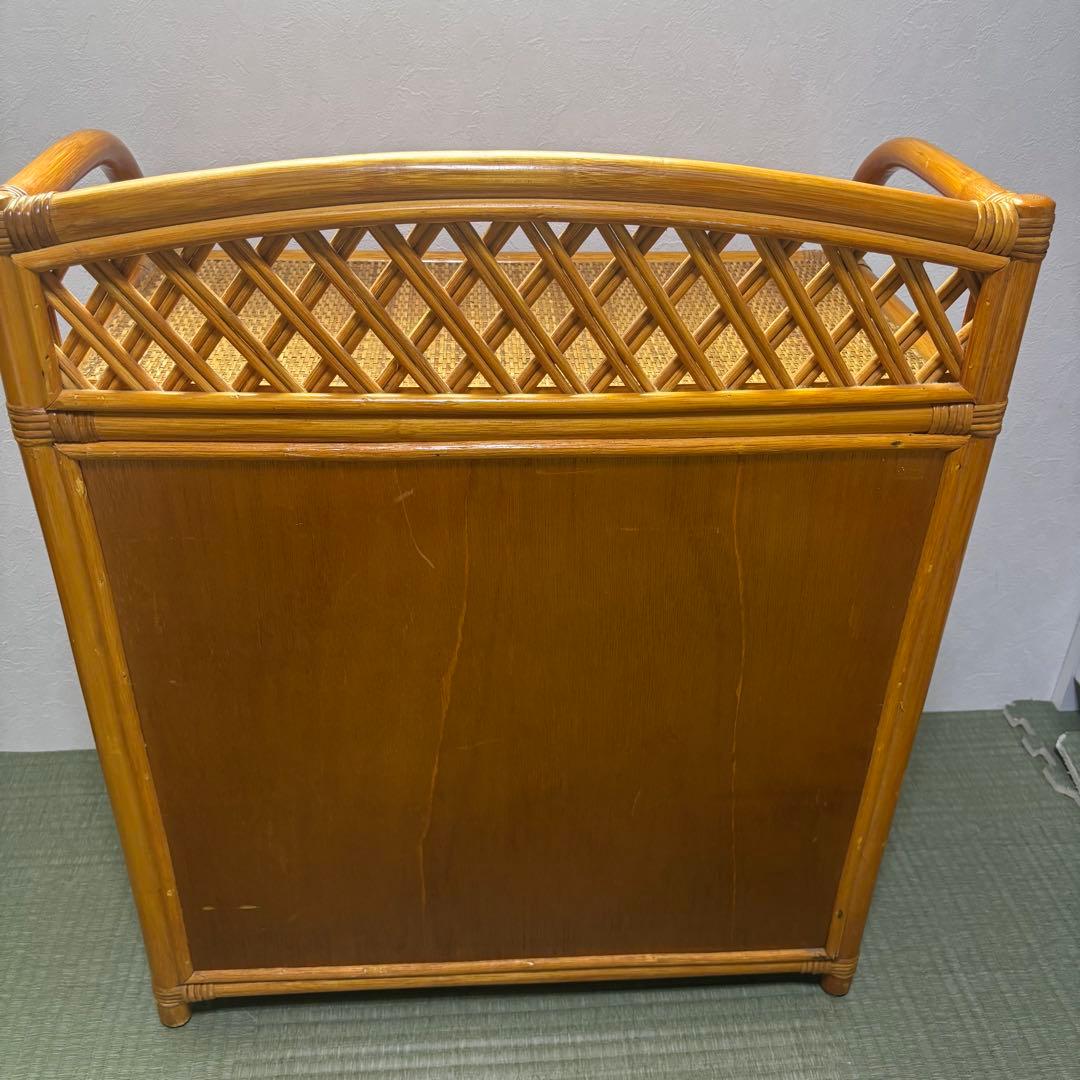 人気 ラタン 4段 チェスト ラタンチェスト 籐チェスト 籐タンス