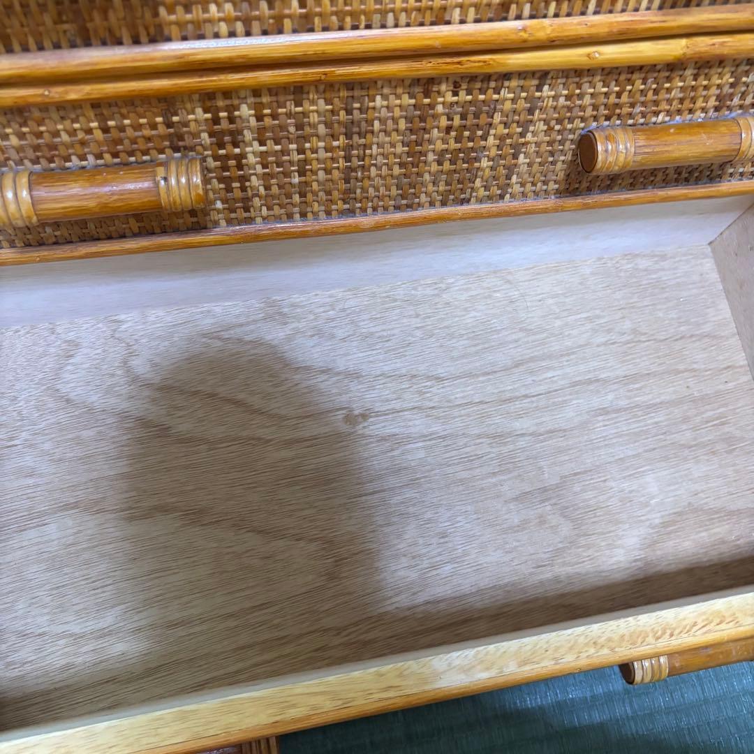 人気 ラタン 4段 チェスト ラタンチェスト 籐チェスト 籐タンス