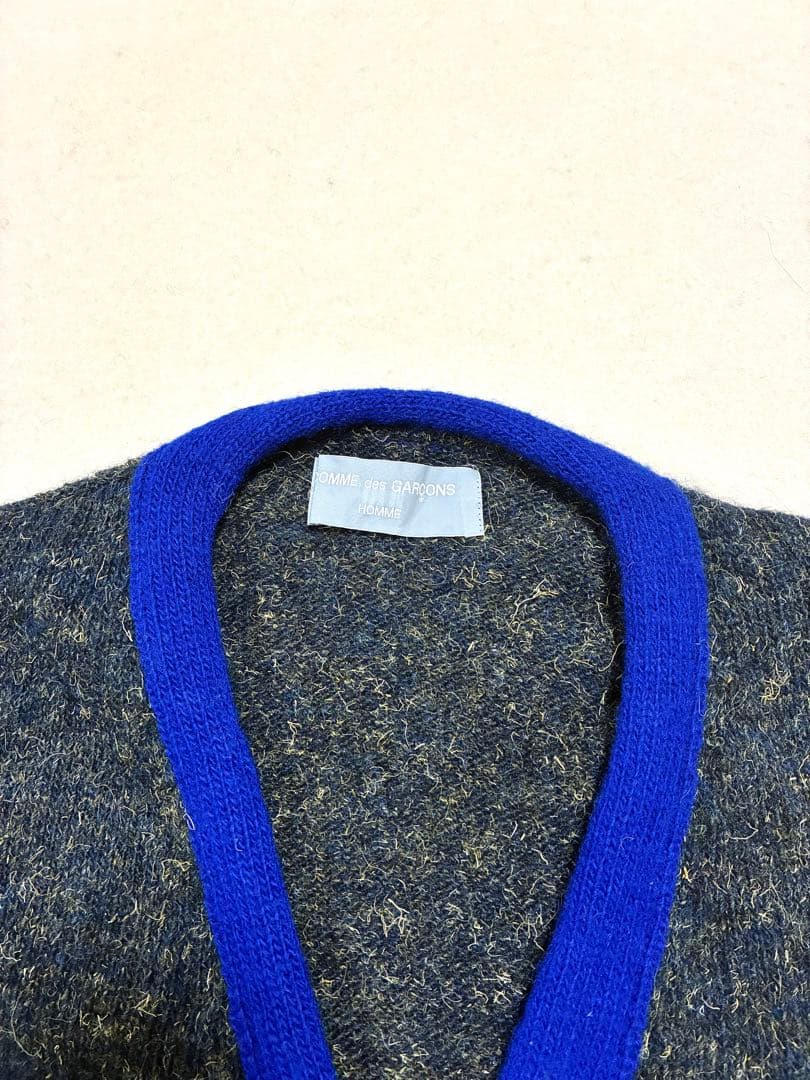 コムデギャルソンオム ニット カーディガン 90s 田中オム ウール