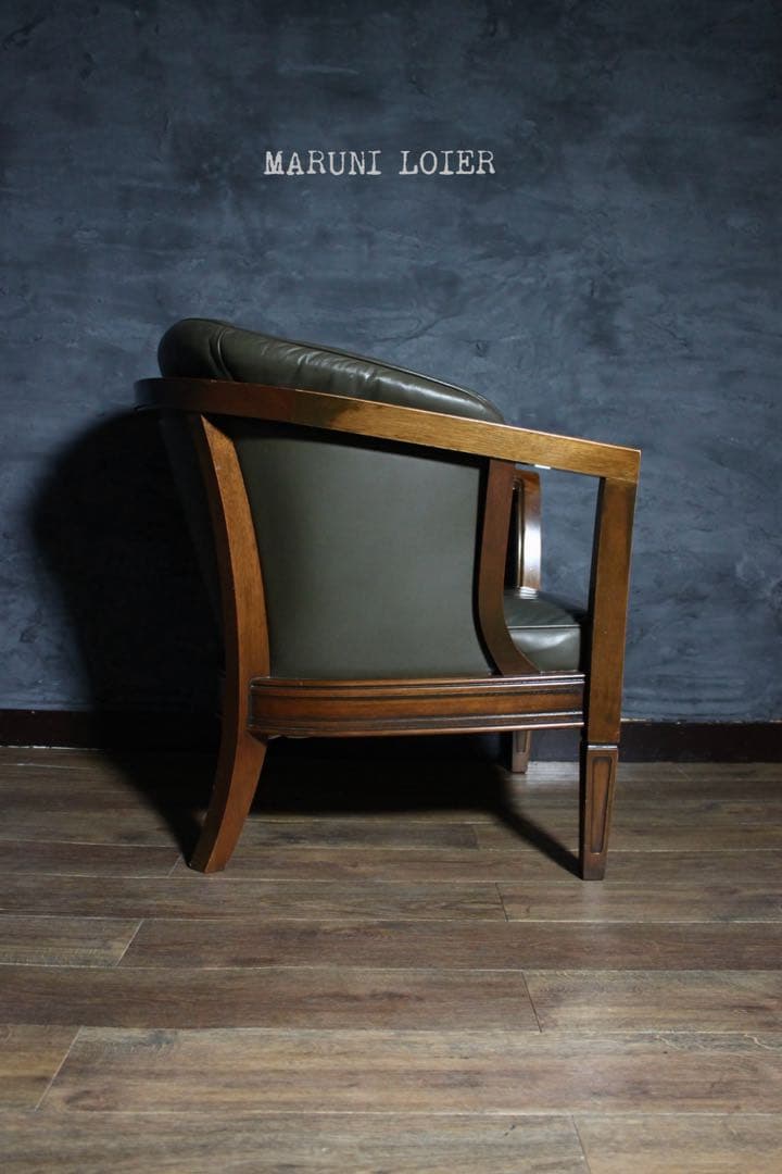 首都圏送無料〜マルニ木工 33万 ロワール 最上級マルニスムース ソファ 深緑2