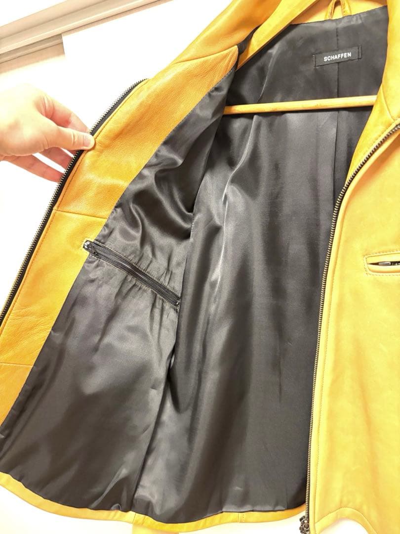 I*S様 SCHAFFEN 羊革 レザージャケット