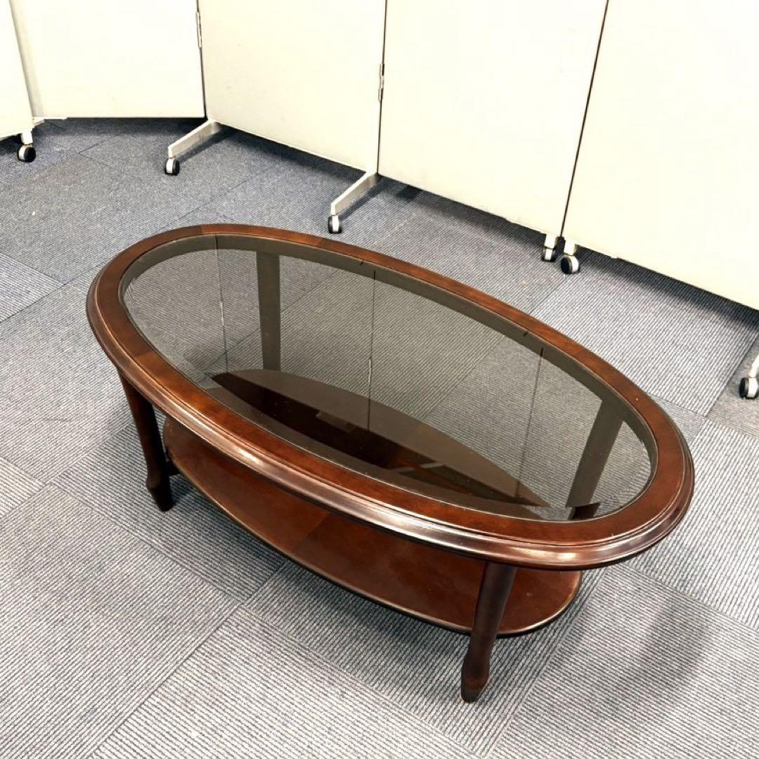 マルニ ベルサイユ ガラストップ センターテーブル 引き取り限定 静岡県富士市