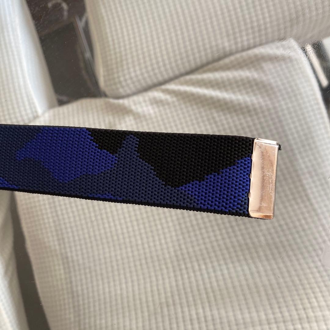 MARK & LONA ゴルフベルト 青黒迷彩