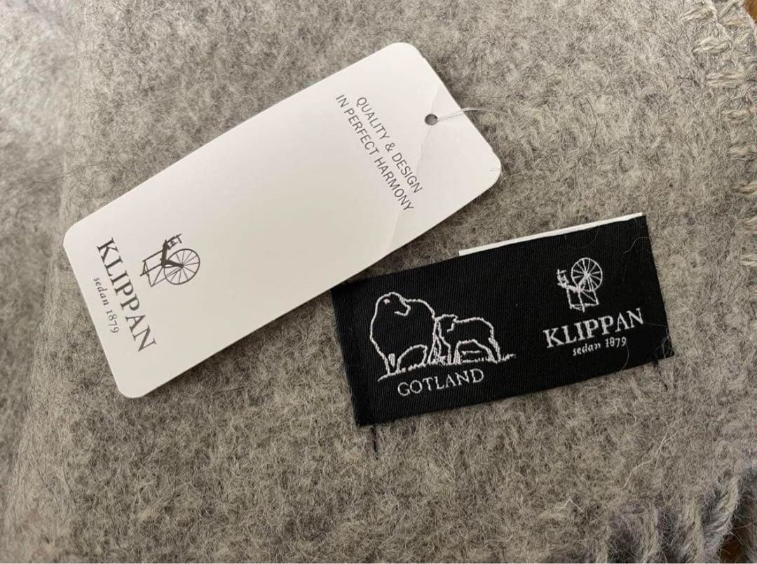 【新品未使用】KLIPPANクリッパン ウールストール