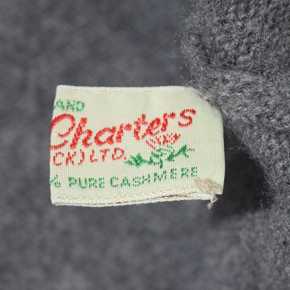 スコットランド製 Scott&Charters カシミヤ ニット COMOLI