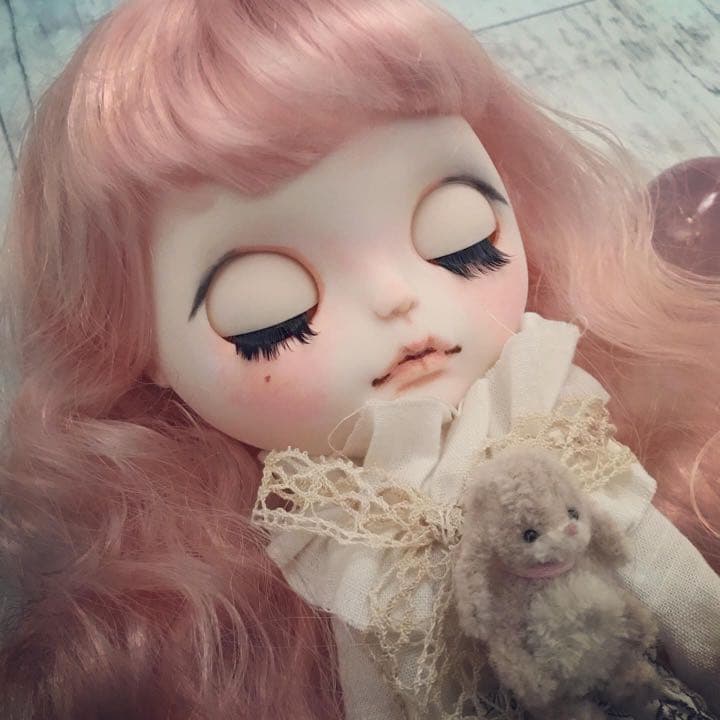 お迎え決まりました　アイシードール　カスタムアイシードール　シュガーピンクちゃん