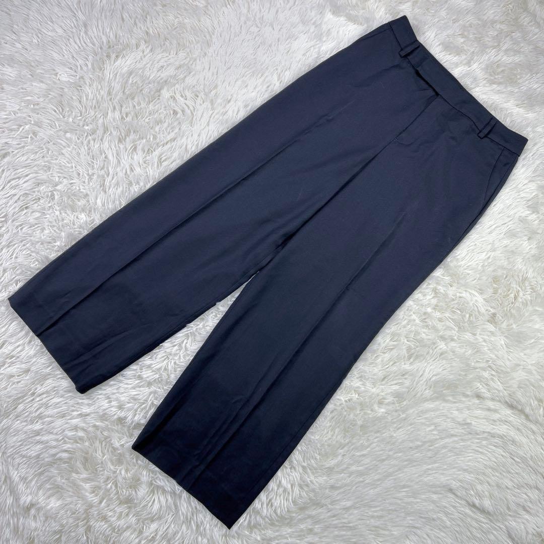 【大きいサイズ】ザスーツカンパニー パンツスーツ ネイビー 42 LL 無地