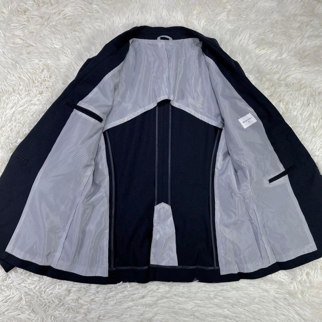 【大きいサイズ】ザスーツカンパニー パンツスーツ ネイビー 42 LL 無地