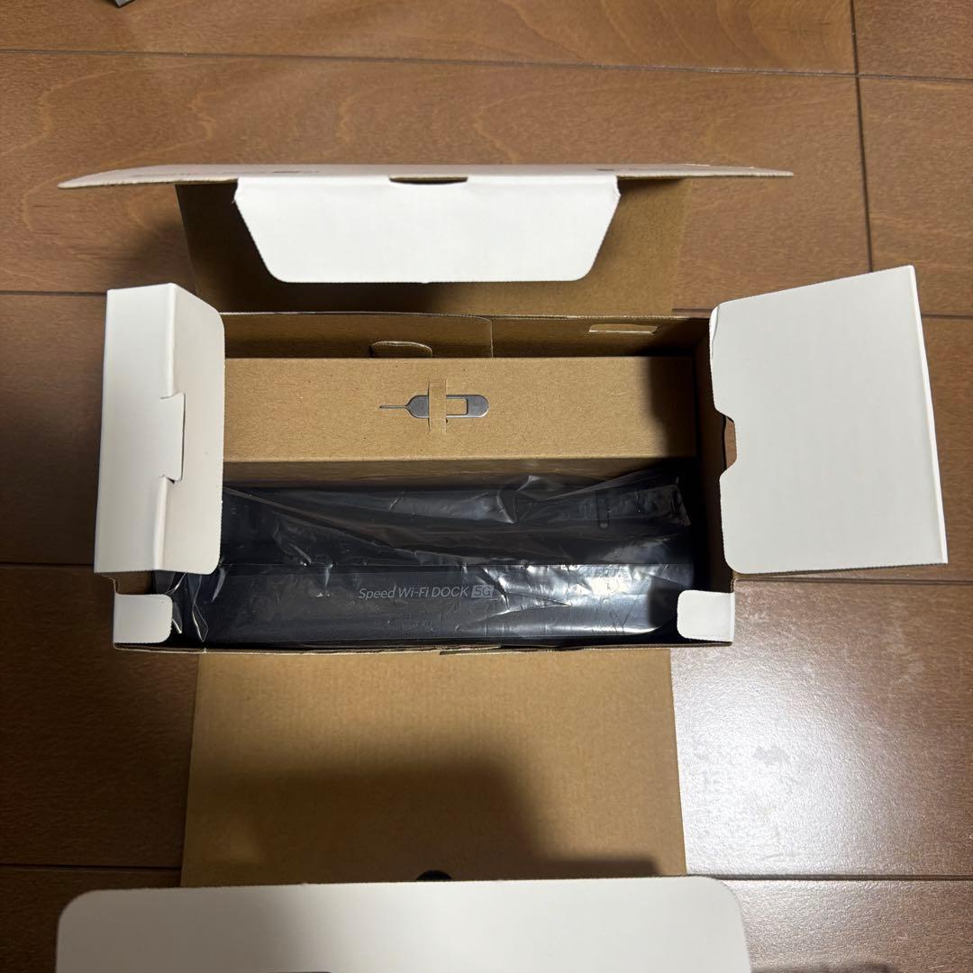 【新品未使用】Speed Wi-Fi DOCK 5G ブラック【WiMAX】